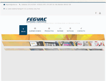 Tablet Screenshot of fegvac.com